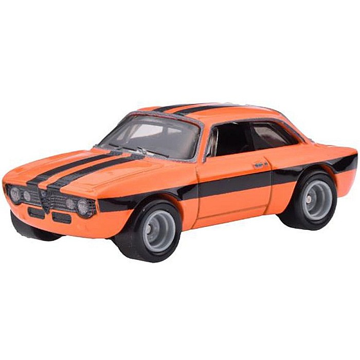 Masinuta metalica Hot Wheels Premium, Alfa Romeo Giulia Sprint GTA, HKD29, Fast and Furious 5/5, 1:64, portocalie [2]