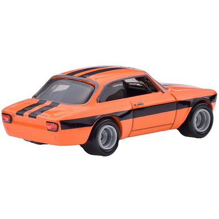 Masinuta metalica Hot Wheels Premium, Alfa Romeo Giulia Sprint GTA, HKD29, Fast and Furious 5/5, 1:64, portocalie [3]