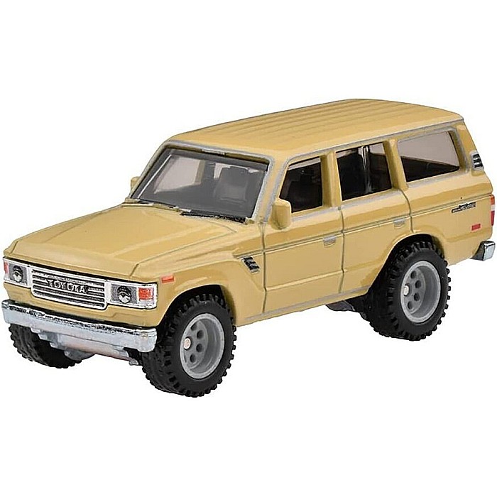 Masinuta metalica Hot Wheels Premium, Toyota Land Cruiser FJ60, HNW53, Fast and Furious 2/5, 1:64, crem [2]