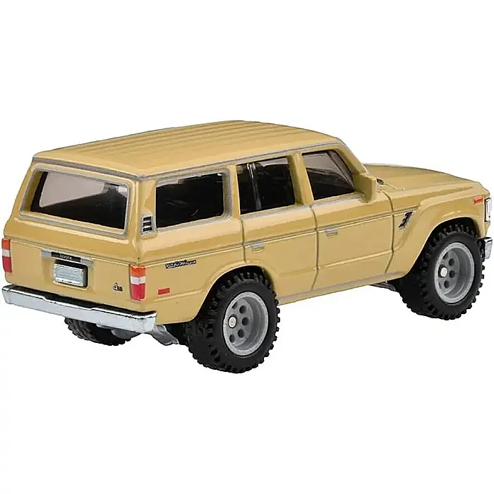 Masinuta metalica Hot Wheels Premium, Toyota Land Cruiser FJ60, HNW53, Fast and Furious 2/5, 1:64, crem [3]