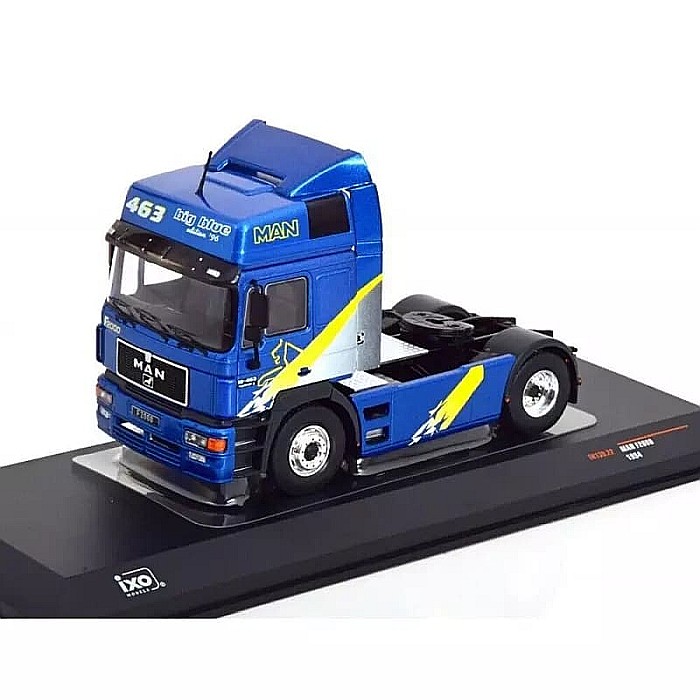 Macheta auto cap tractor MAN F2000 albastru, 1:43 IXO TR139 [3]