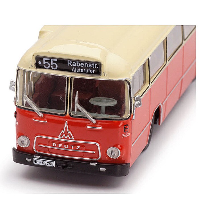 Macheta Autobuz Magirus Deutz Saturn II 1964 Scara 1:72 [6]