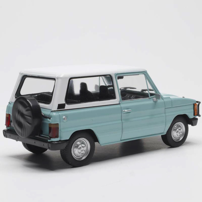 Macheta auto ARO 10.4 1984 scara 1:43 alb cu bleu DeAgostini [2]