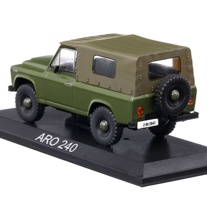 Machetă auto ARO 240 1972 scara 1:43 verde cu prelată – Mașini de Legendă (prima ediție) [2]