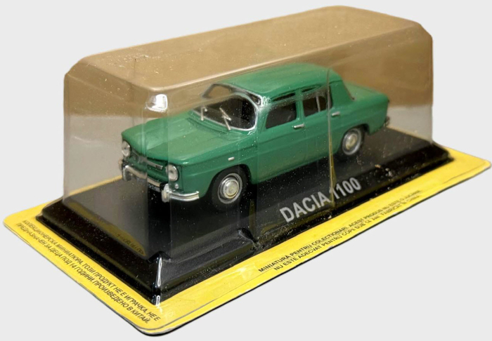 Macheta auto Dacia 1100 1970 scara 1:43 verde [3]