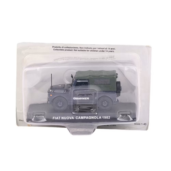 Macheta Auto Fiat Nuova Campagnola Carabinieri 1982 – Scara 1:43, Atlas Collection [3]
