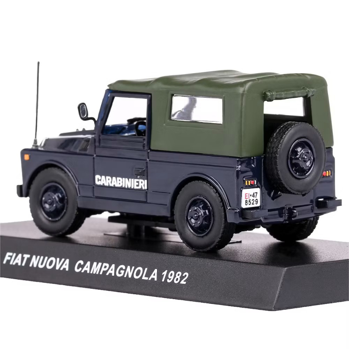 Macheta Auto Fiat Nuova Campagnola Carabinieri 1982 – Scara 1:43, Atlas Collection [2]