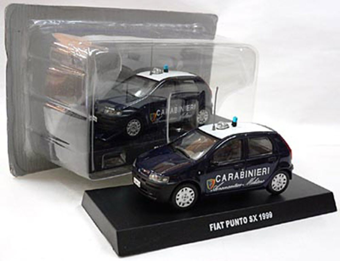 Macheta Auto Fiat Punto SX Aeronautica Militare 1999 – Scara 1:43, Atlas [3]