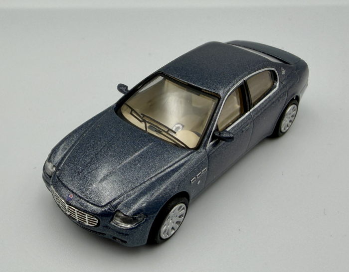 Macheta Auto Maserati Quattroporte 2003 Albastru-Gri – Scara 1:87 (H0), Ricko 38306 [3]