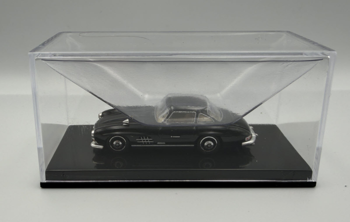 Macheta Auto Mercedes-Benz 300SL W198 Negru – Scara 1:87 (H0), Ricko 38594 [5]