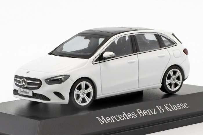 Macheta auto Mercedes Benz B-CLASS Polar White  (W247) 2018 1:43 [2]