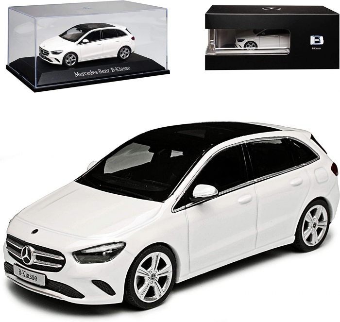 Macheta auto Mercedes Benz B-CLASS Polar White  (W247) 2018 1:43 [5]