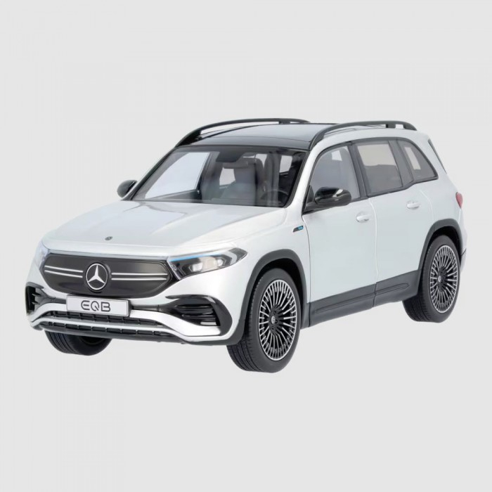 Macheta auto Mercedes-Benz EQB 2021 IRIDIUM SILVER scara 1/18 [4]