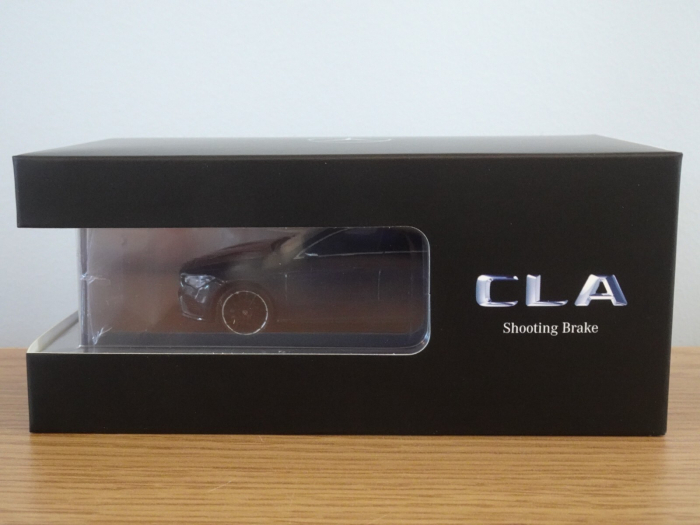 Macheta auto Mercedes CLA Shooting Brake X118 2019, culoare denim blue, scara 1:43 [7]