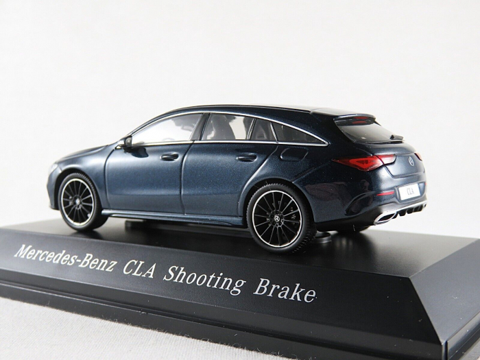 Macheta auto Mercedes CLA Shooting Brake X118 2019, culoare denim blue, scara 1:43 [4]