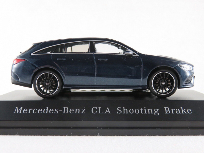 Macheta auto Mercedes CLA Shooting Brake X118 2019, culoare denim blue, scara 1:43 [6]
