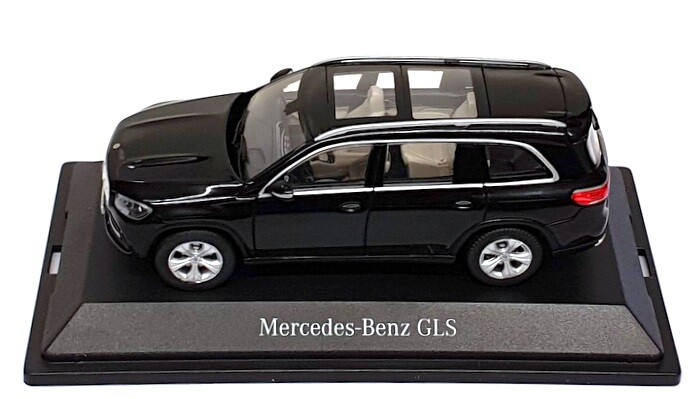 Macheta auto Mercedes SUV GLS X167 2019, negru obsidian, scara 1:43 [4]