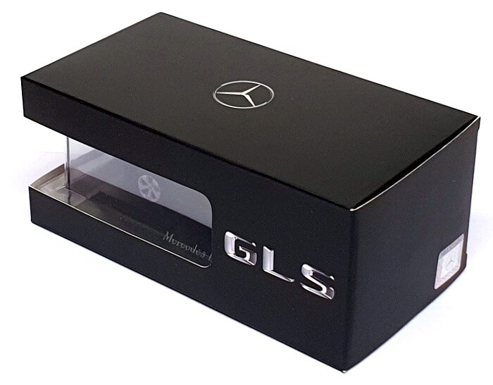 Macheta auto Mercedes SUV GLS X167 2019, negru obsidian, scara 1:43 [5]