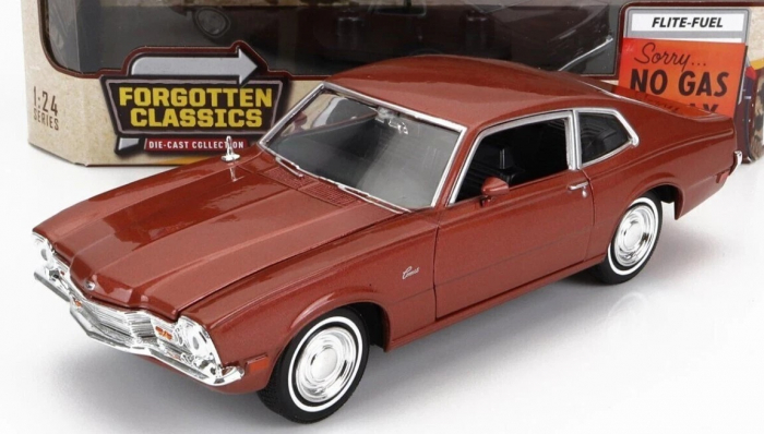 Macheta auto Mercury Comet din 1971, Maro Intens metalizat, Scara 1:24 Motormax [6]