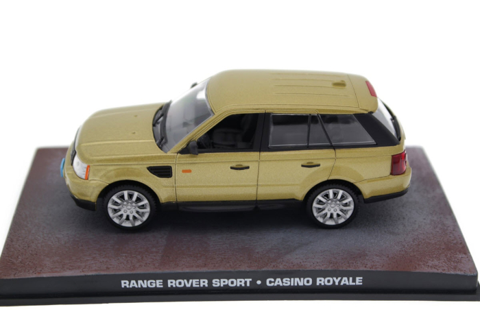 Macheta auto Range Rover Sport HSE L320 Casino Royale 2006, James Bond, 1:43, Eaglemoss, Atacama Sand Metallic, vitrină plexiglas [3]