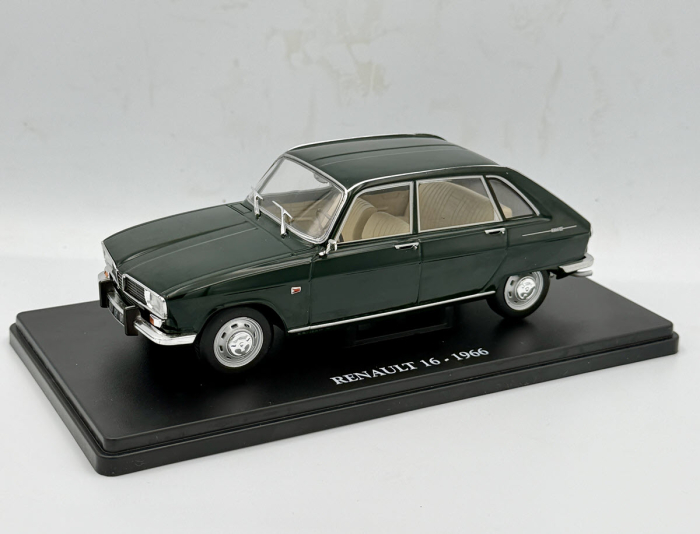 Macheta Auto Renault 16 1966 Negru – Scara 1:24, Vitrina Plexiglas Outlet [2]
