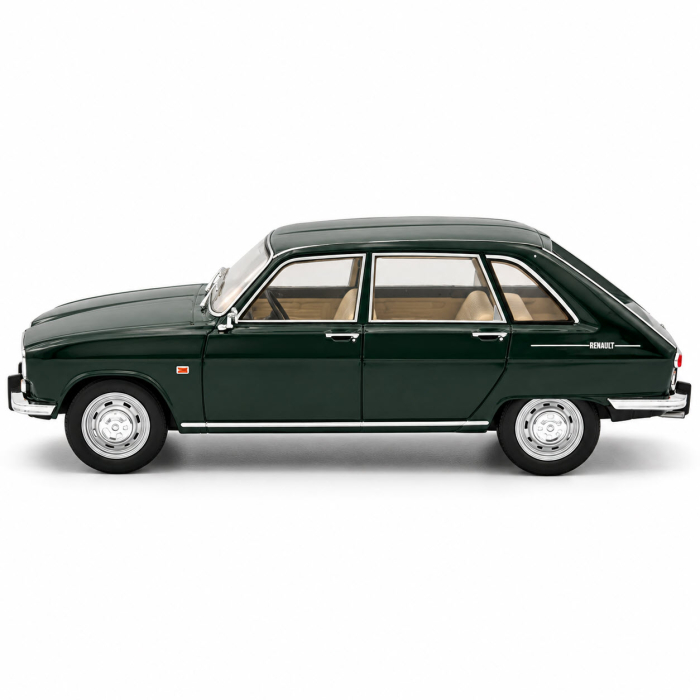 Macheta Auto Renault 16 1966, Scara 1:24, Verde Inchis, Metalica, cu Postament Inscriptionat si Vitrina Plexiglas [3]
