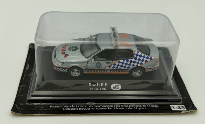 Machetă auto Saab 9-5 Poliție Australia 2002 scara 1:43 – cu uși funcționale [5]