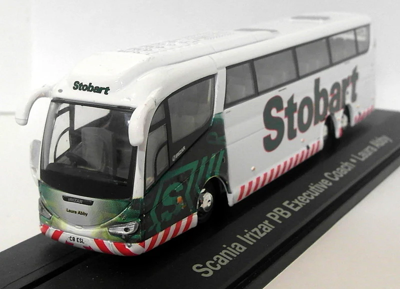 Macheta autobuz Scania Irizar PB coach Eddie Stobart -Laura Abby 1:76 [1]