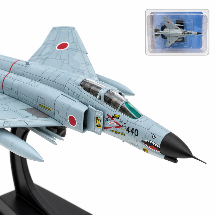 Macheta avion F-4EJ Kai Super Phantom II, Combat Planes Collection Hachette, scara 1:100, cu suport de expunere [5]