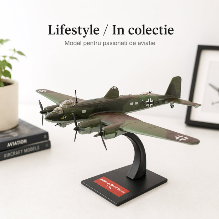 Macheta avion Focke-Wulf Fw 200 C-4 Condor Germany, scara 1:144, Atlas, cu suport si blister [3]