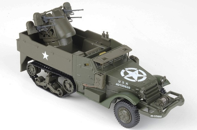 Macheta Blindat M16 MGMC HALFTRUCK 3RD ARM DIV AACHEN 1944 1/43 [2]