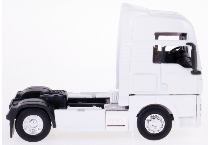 Macheta Cap Tractor MAN TGX XXL 2 axe alb, scara 1:64, Welly [4]