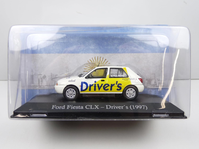 Macheta Ford Fiesta CLX 1997 Scoala Soferi Drivers – Scara 1:43 Hachette [6]