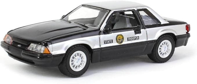 Macheta Ford Mustang SSP 1993 - North Carolina Highway Patrol – ACME 51495, scara 1:64 [2]