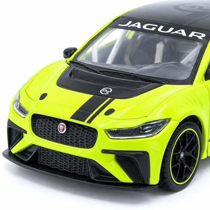 Macheta Jaguar I-PACE eTROPHY Verde Lime, scara 1:36, Tayumo [3]
