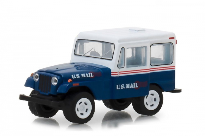 Macheta Jeep DJ-5 US Mail 1971, Seria 1 Norman Rockwell – Greenlight 37150C, scara 1:64 [2]