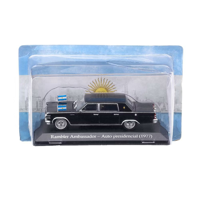 Macheta Limuzina IKA Rambler Ambassador 1977 Negru – Scara 1:43 Atlas [4]