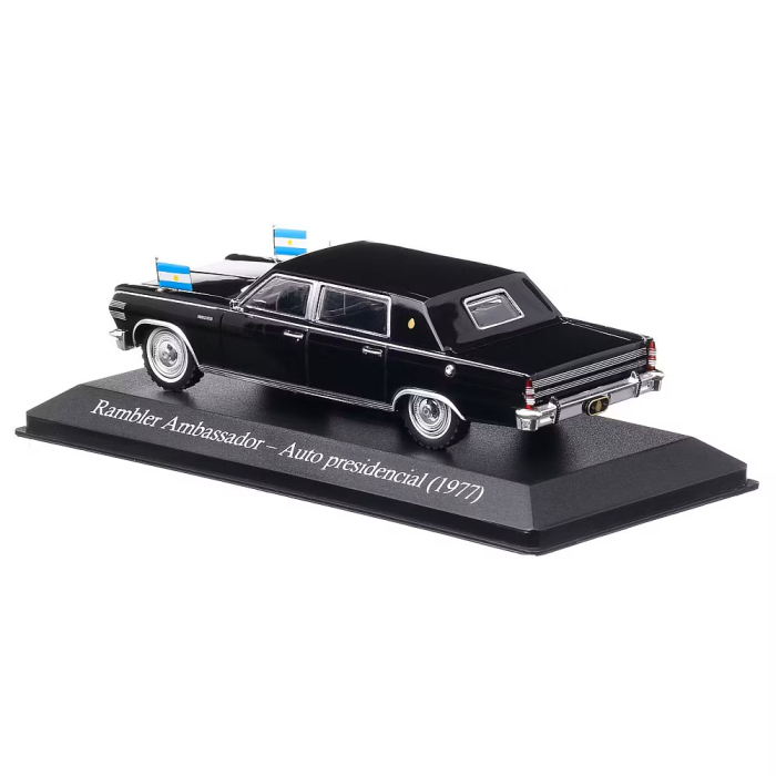 Macheta Limuzina IKA Rambler Ambassador 1977 Negru – Scara 1:43 Atlas [2]