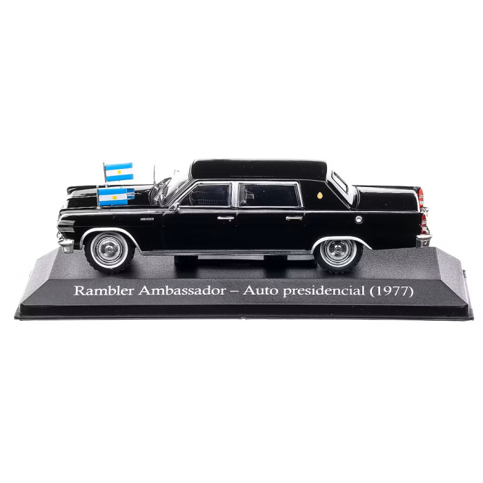 Macheta Limuzina IKA Rambler Ambassador 1977 Negru – Scara 1:43 Atlas [3]