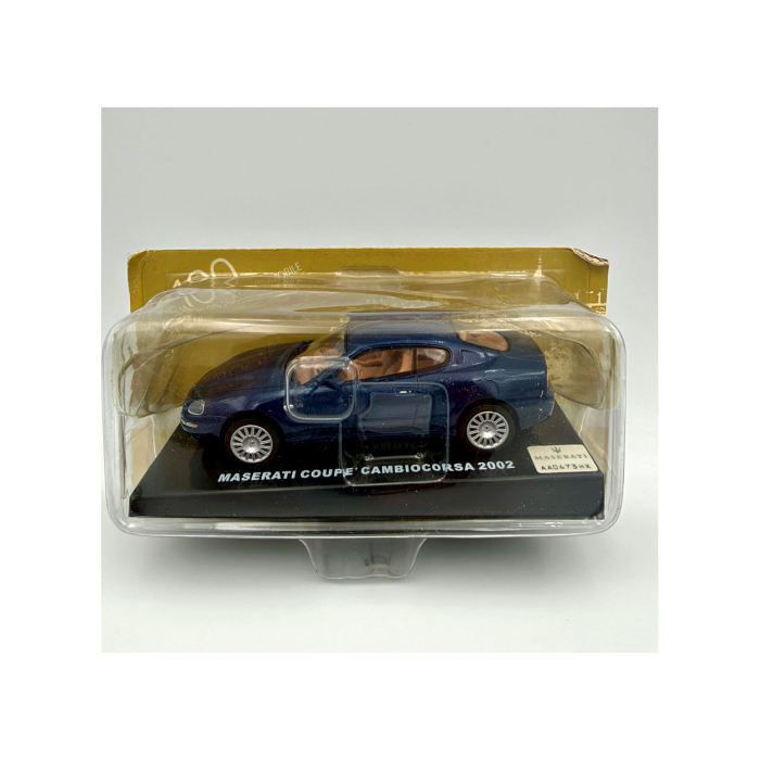 Macheta Maserati Coupe Cambiocorsa 2002 Albastru Metalizat, Scara 1:43, DeAgostini [6]