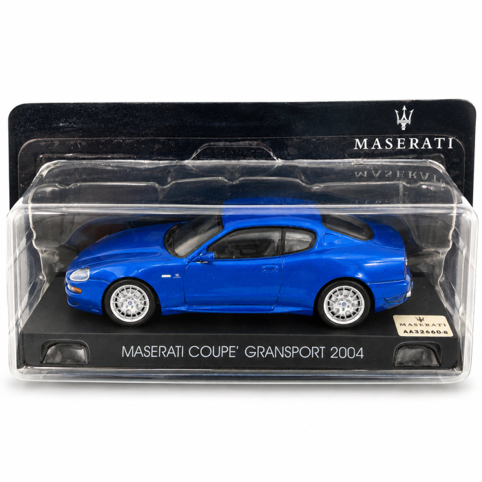 Macheta Maserati Coupe GranSport 2004 albastru metalizat, scara 1:43, DeAgostini [7]