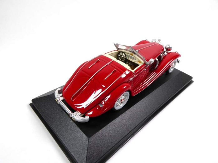 Macheta Mercedes-Benz 540K 1936 rosu, scara 1:43, Atlas [3]