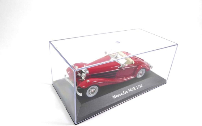 Macheta Mercedes-Benz 540K 1936 rosu, scara 1:43, Atlas [6]