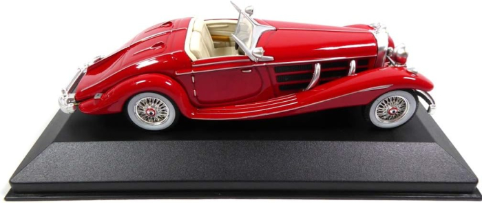 Macheta Mercedes-Benz 540K 1936 rosu, scara 1:43, Atlas [4]