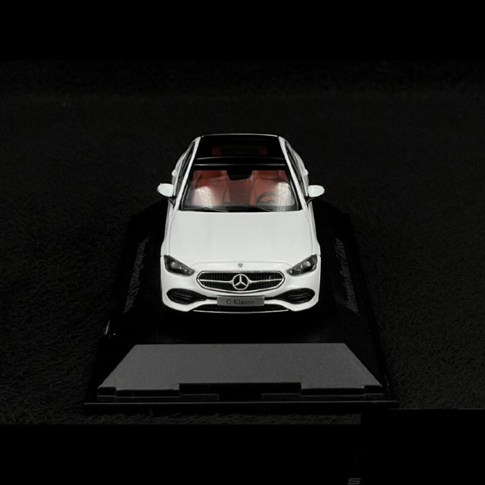 Macheta Mercedes-Benz C-Class Sedan (W206) 2021 ,Alb Opalite, scara 1/43, Herpa B66960635 [5]