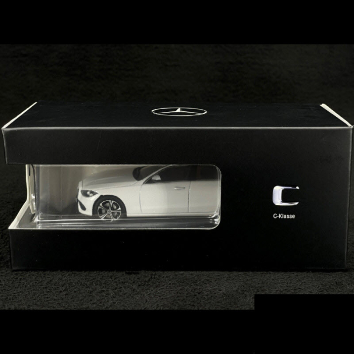 Macheta Mercedes-Benz C-Class Sedan (W206) 2021 ,Alb Opalite, scara 1/43, Herpa B66960635 [7]