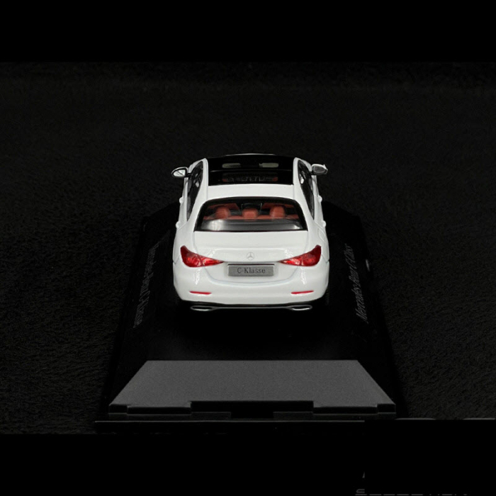 Macheta Mercedes-Benz C-Class Sedan (W206) 2021 ,Alb Opalite, scara 1/43, Herpa B66960635 [6]