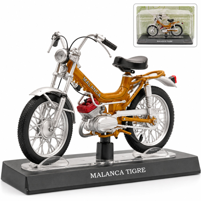 Macheta moto Malanca Tigre 1972, scara 1:18, Leo Models, Passione Motorini [3]