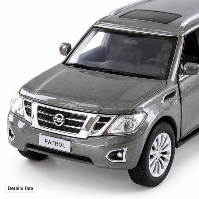 Macheta Nissan Patrol Y62 Gri, Scara 1:36, Tayumo [3]