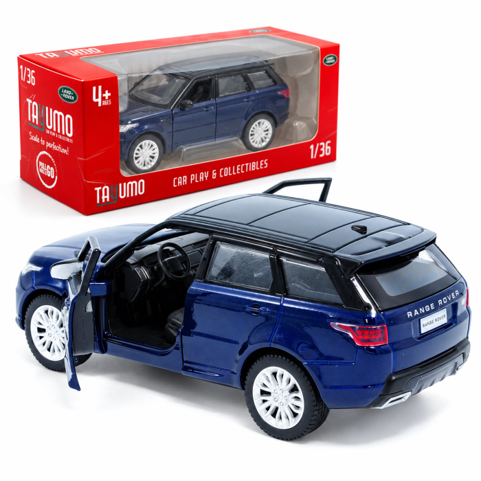 Macheta Range Rover Sport Albastru Portofino, Scara 1:36, Tayumo [2]